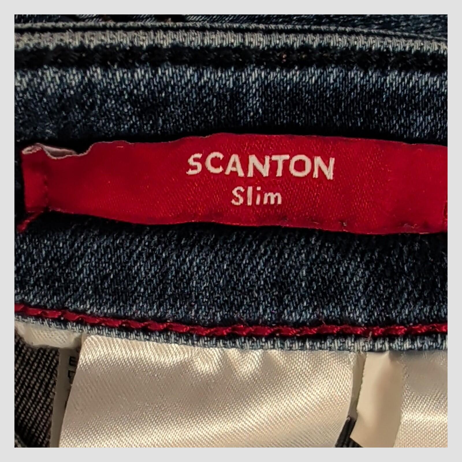 tommy jeans mens medium blue scanton slim fit stretch denim jeans w33 l30 by Tommy Hilfiger – JEANS | RewearableUK