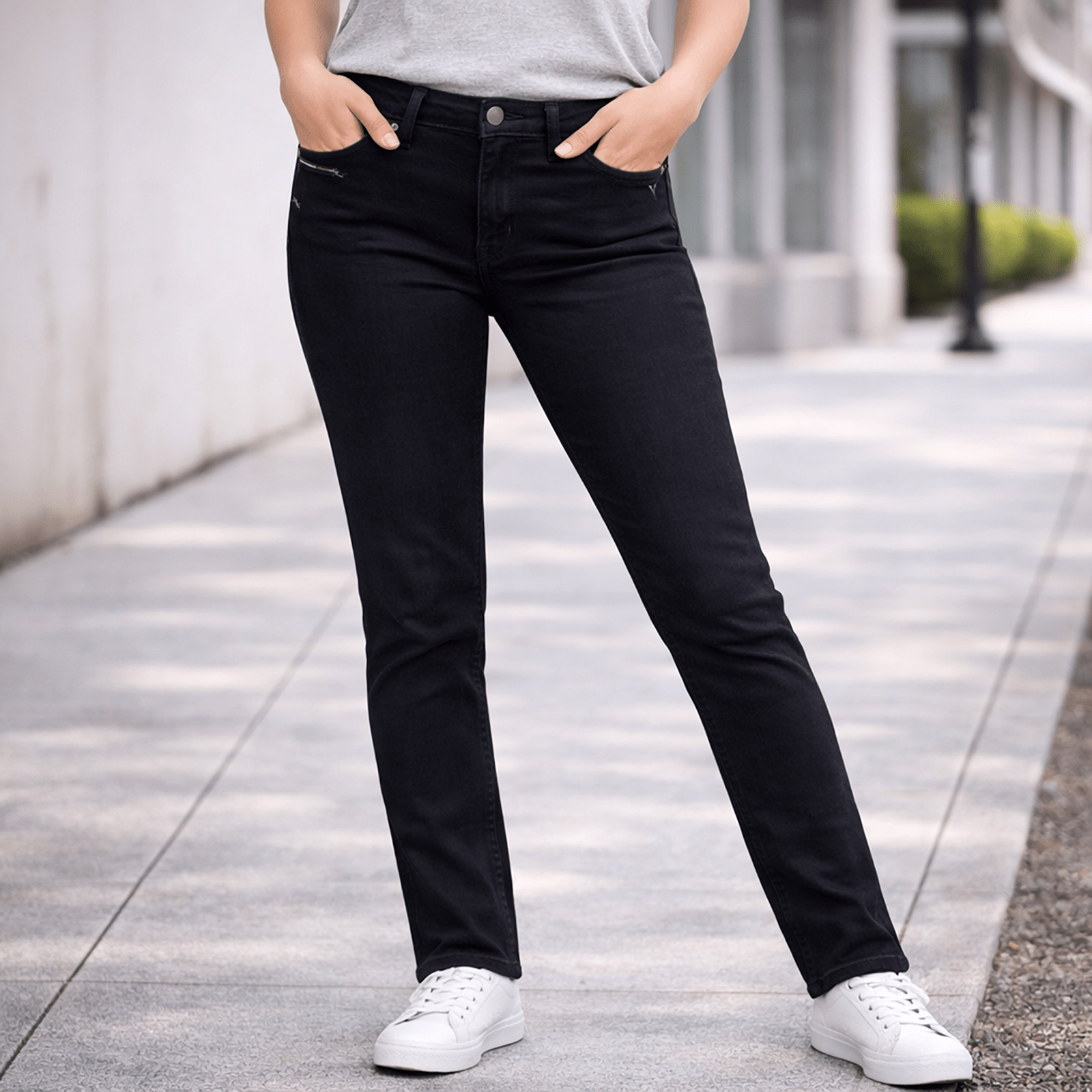 Tommy Jeans Nora Black Skinny Mid Rise Womens W27 L30 by Tommy Hilfiger – JEANS | RewearableUK