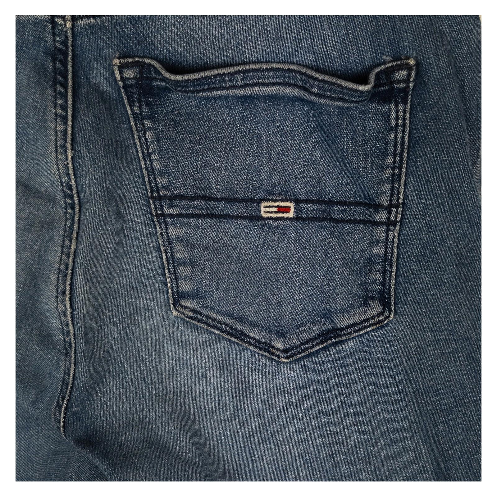 Tommy Jeans Nora Mid Rise Skinny Jeans W28 L30 Blue Stretch Denim Women's Pants by Tommy Hilfiger – | RewearableUK