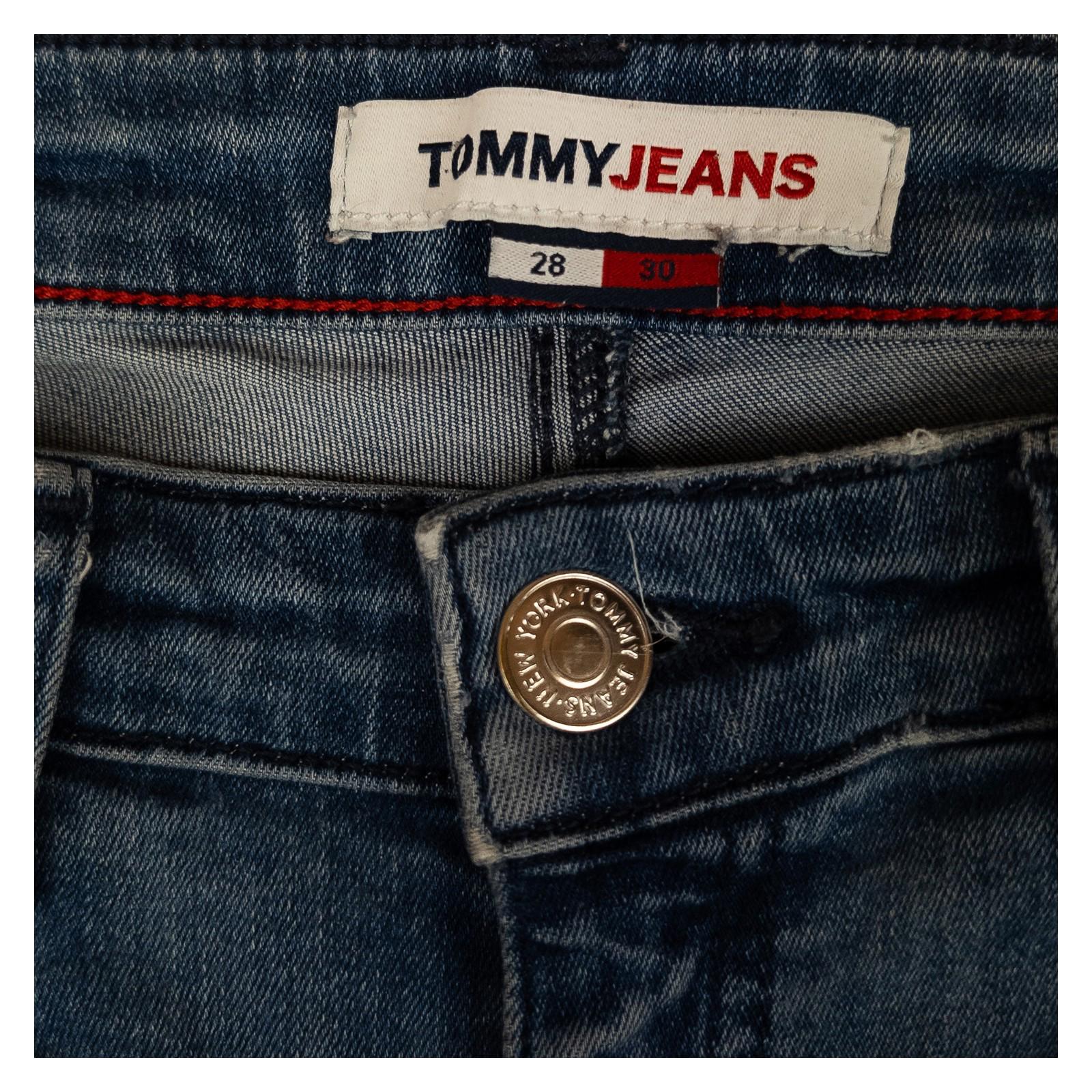 Tommy Jeans Nora Mid Rise Skinny Jeans W28 L30 Blue Stretch Denim Women's Pants by Tommy Hilfiger – | RewearableUK