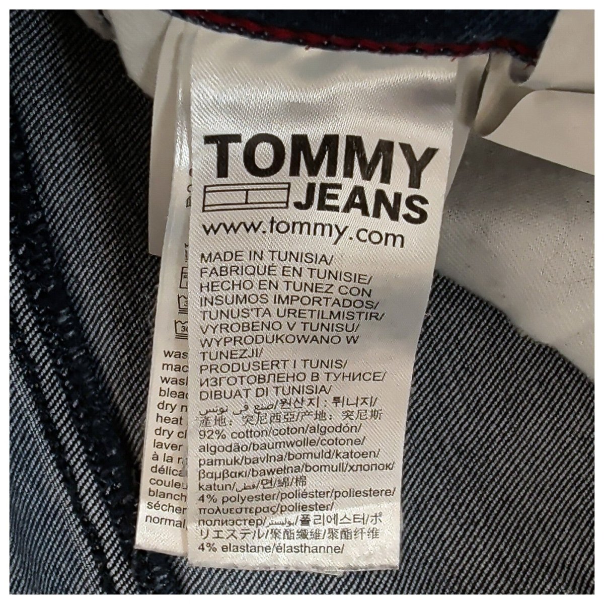 Tommy Jeans Nora Skinny Jeans W27 L28 Blue Mid Rise Stretch Denim – product photo 6 | RewearableUK