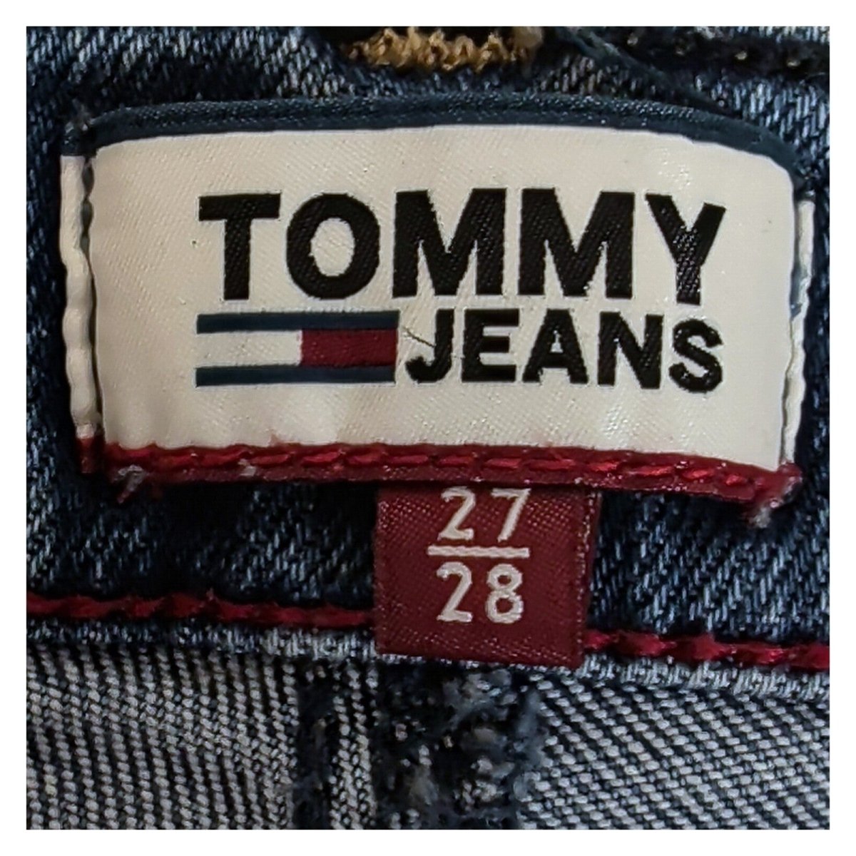 Tommy Jeans Nora Skinny Jeans W27 L28 Blue Mid Rise Stretch Denim – product photo 4 | RewearableUK