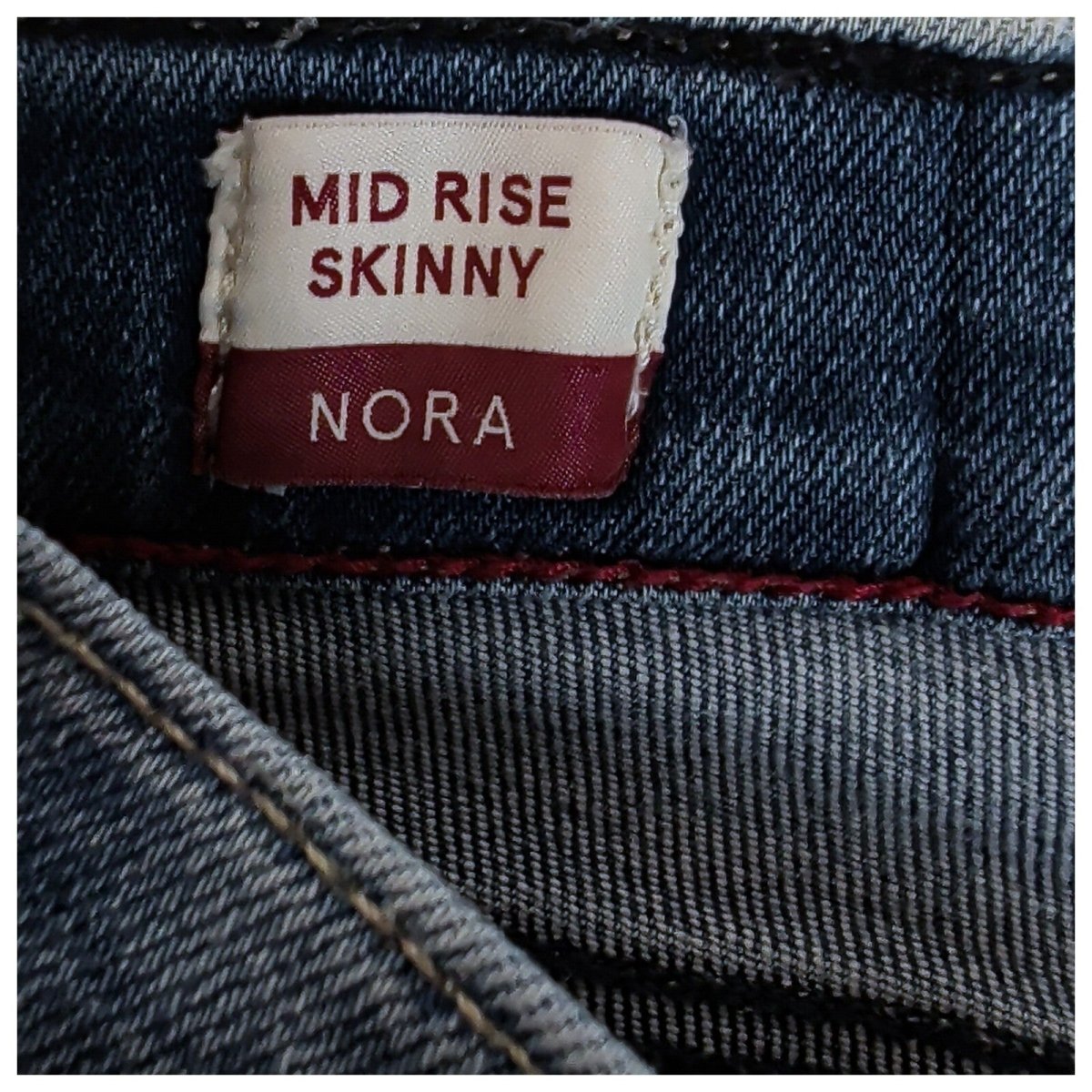 Tommy Jeans Nora Skinny Jeans W27 L28 Blue Mid Rise Stretch Denim – product photo 5 | RewearableUK