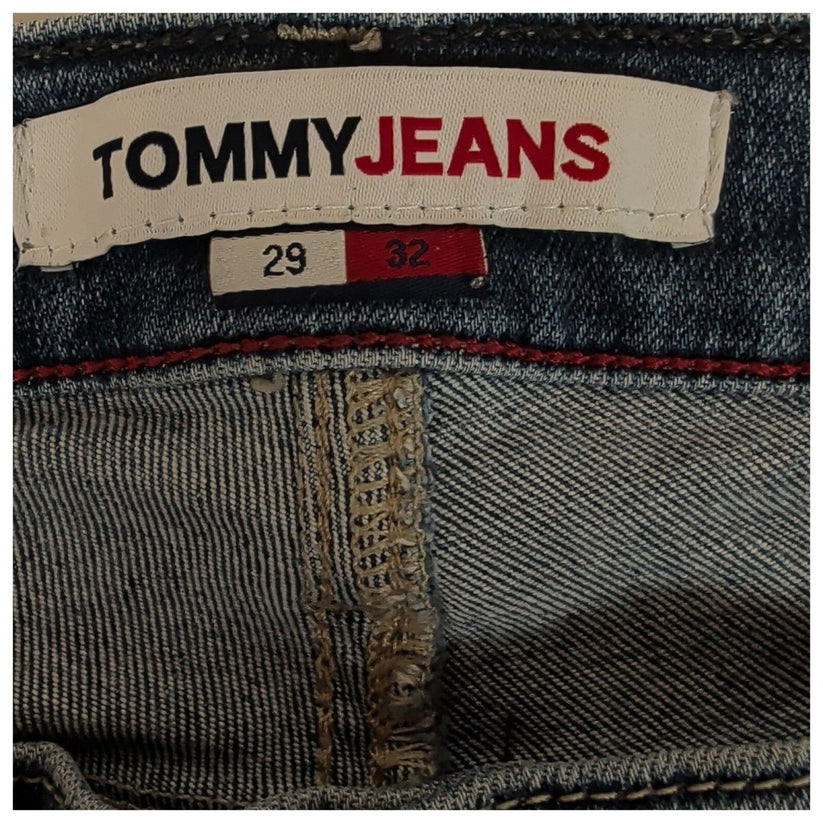 Tommy Jeans Nora Women's Blue Skinny Jeans W29 L32 Mid Rise Distressed Denim – product photo 6 | RewearableUK