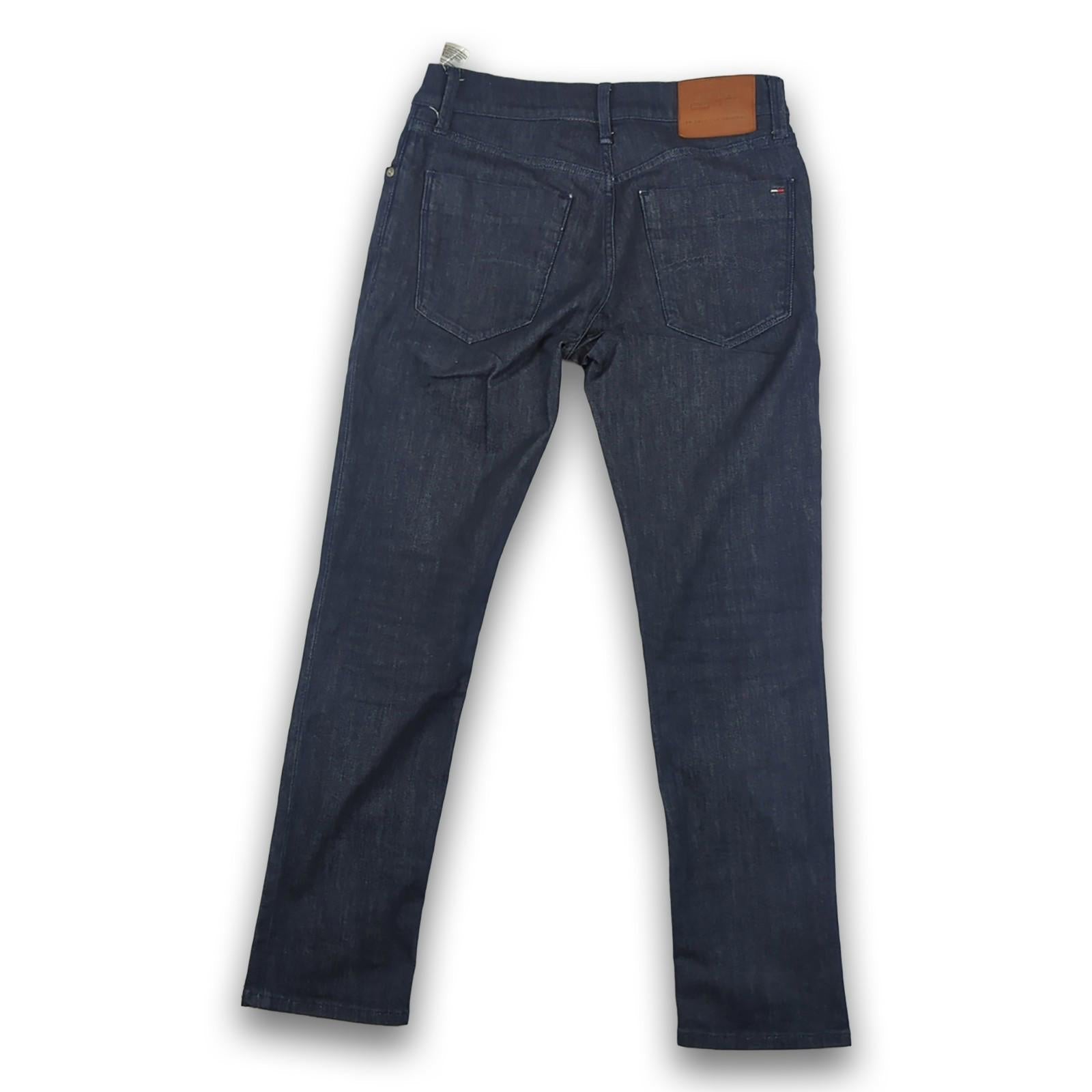 Tommy Hilfiger Tommy Jeans Scanton Slim Fit Jeans Dark Blue W30 L30 Men’s Denim JEANS RewearableUK