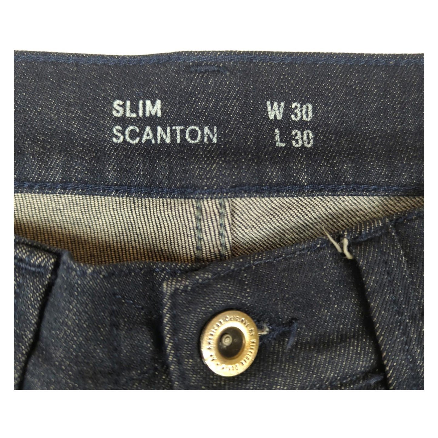 Tommy Hilfiger Tommy Jeans Scanton Slim Fit Jeans Dark Blue W30 L30 Men’s Denim JEANS RewearableUK