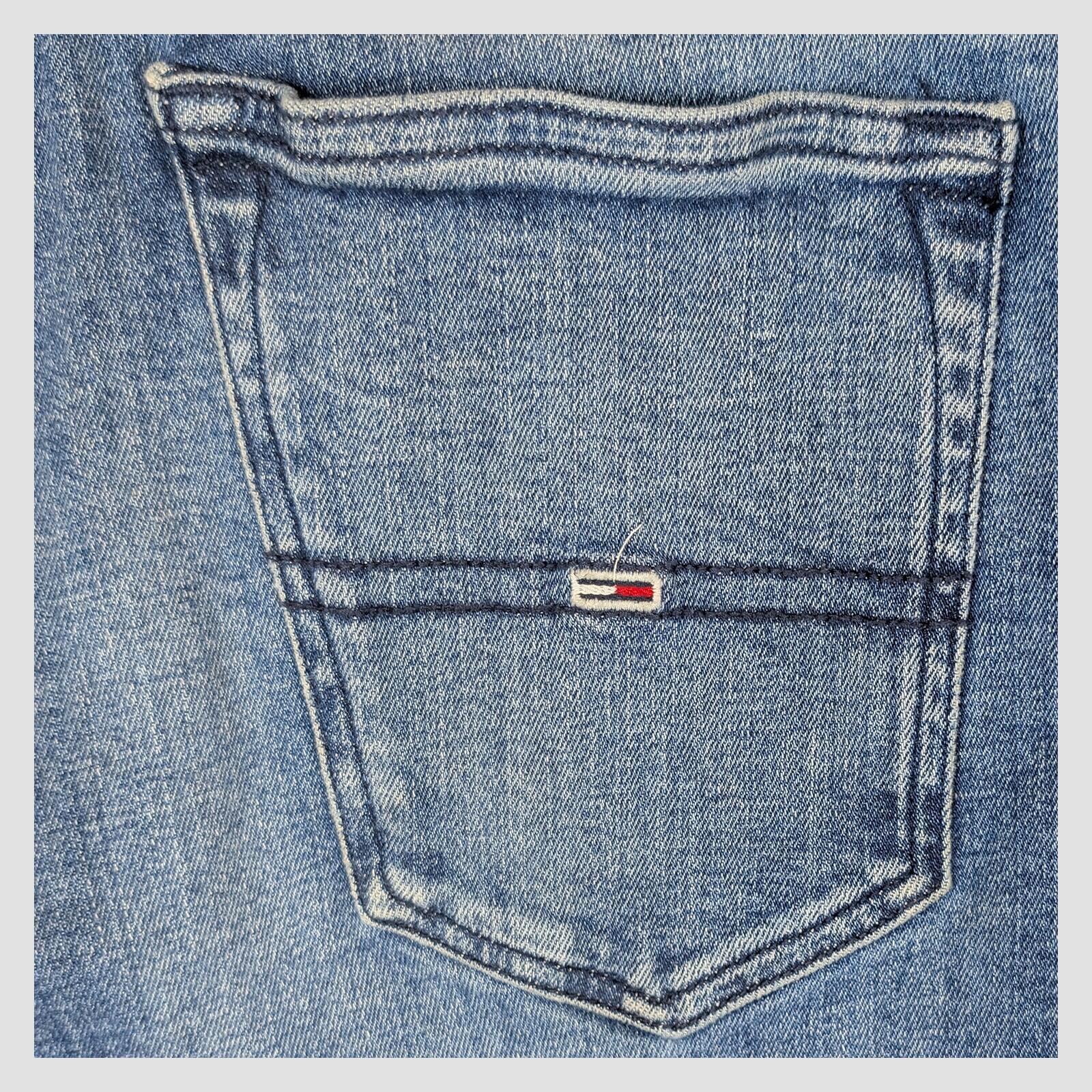 tommy jeans simon skinny mens denim trousers blue wash size w 30 l 30 pants by Tommy Hilfiger – | RewearableUK