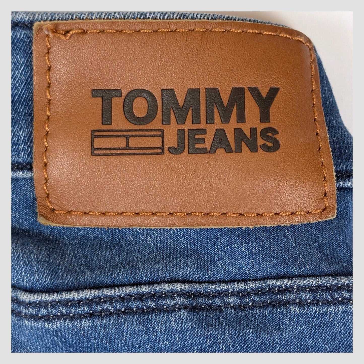 tommy jeans sylvia high rise super skinny womens denim jeans blue w 32 l 32 by Tommy Hilfiger – | RewearableUK