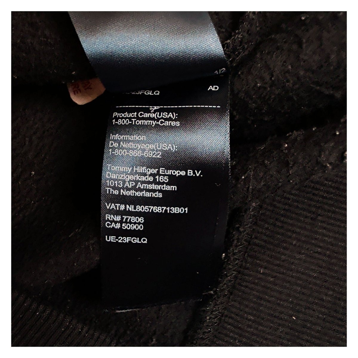 Tommy Jeans Unisex Hoodie XS Black Embroidered Logo – product photo 6 | RewearableUK