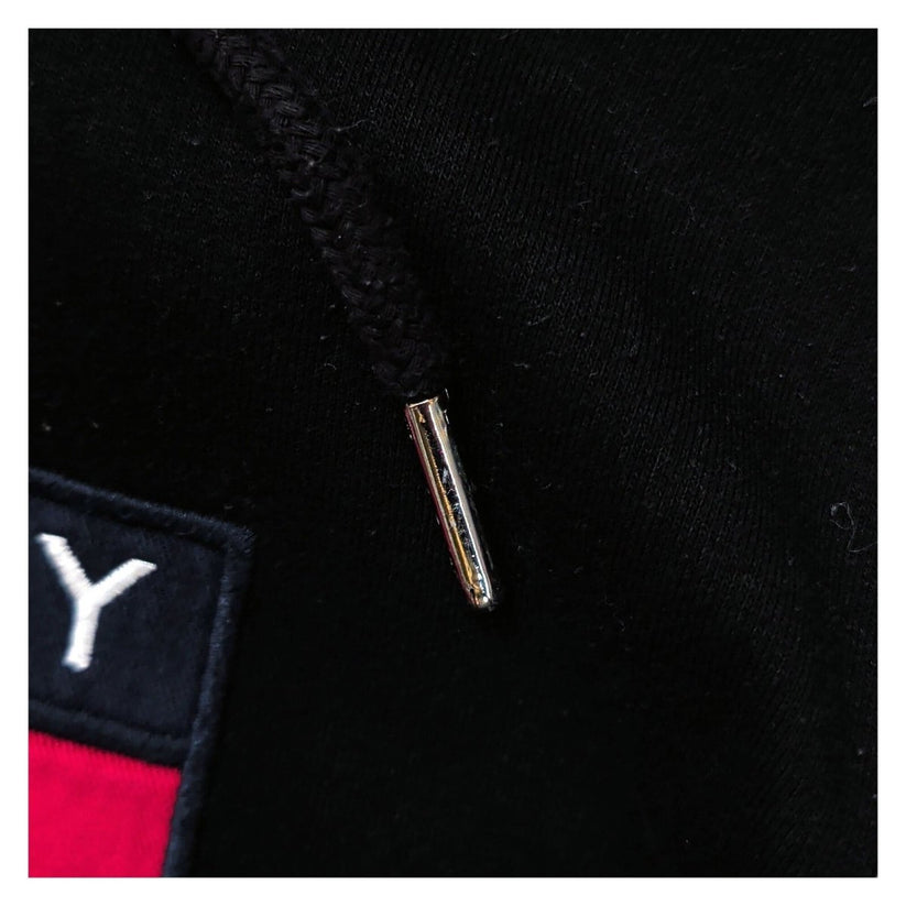 Tommy Jeans Unisex Hoodie XS Black Embroidered Logo – product photo 4 | RewearableUK
