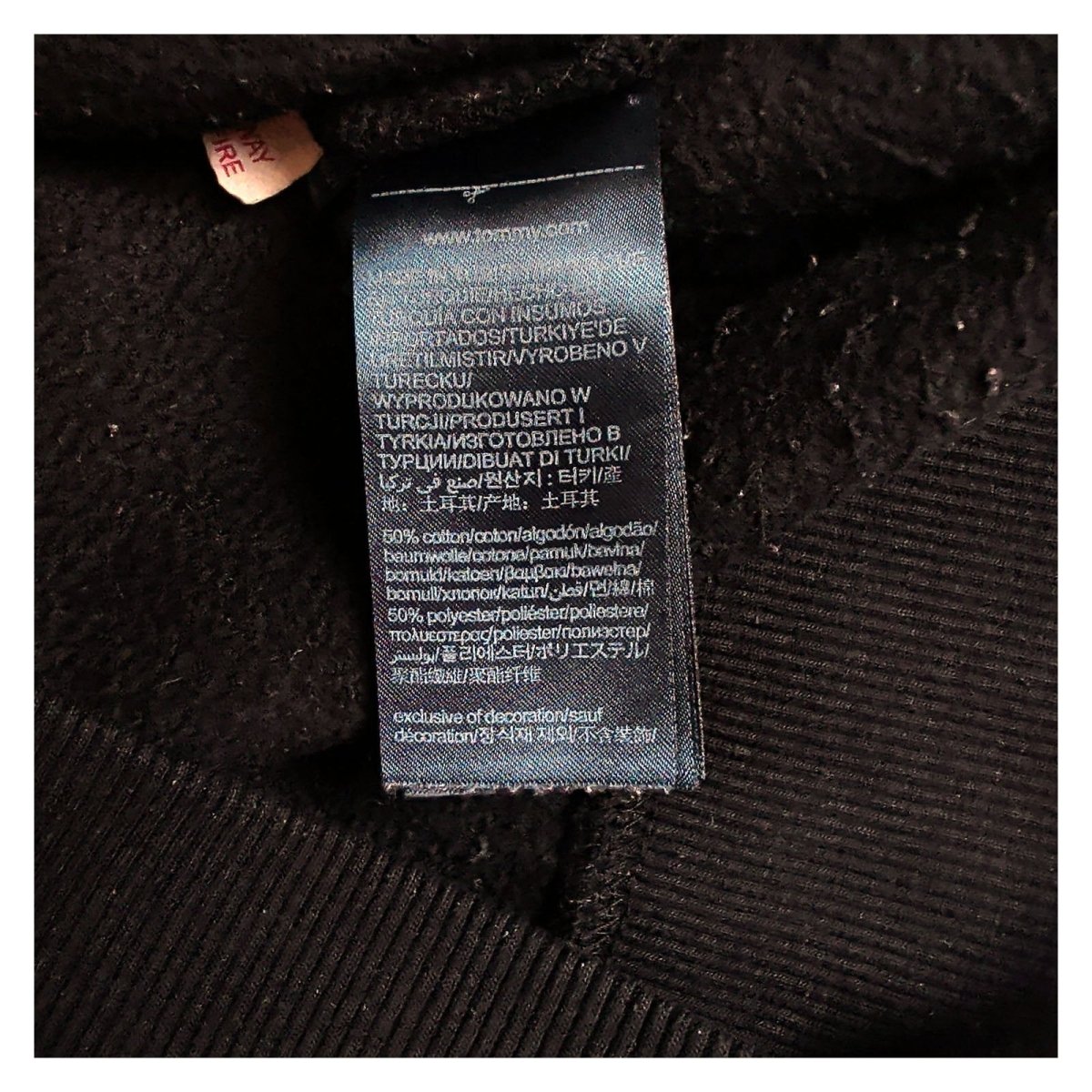 Tommy Jeans Unisex Hoodie XS Black Embroidered Logo – product photo 7 | RewearableUK