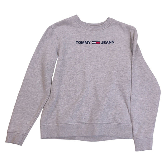 Tommy Jeans Unisex Sweatshirt S Grey Logo Cotton – product photo 1 | RewearableUK