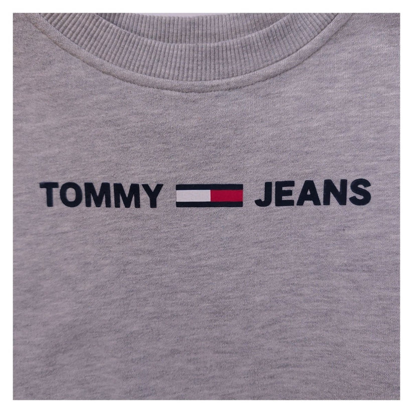 Tommy Jeans Unisex Sweatshirt S Grey Logo Cotton – product photo 2 | RewearableUK