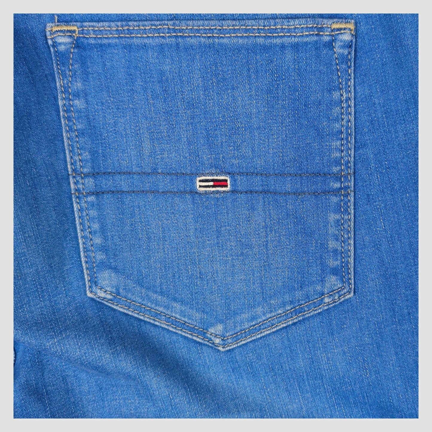 tommy jeans womens blue sylvia high rise super skinny ankle jeans w29 l30 by Tommy Hilfiger – JEANS | RewearableUK
