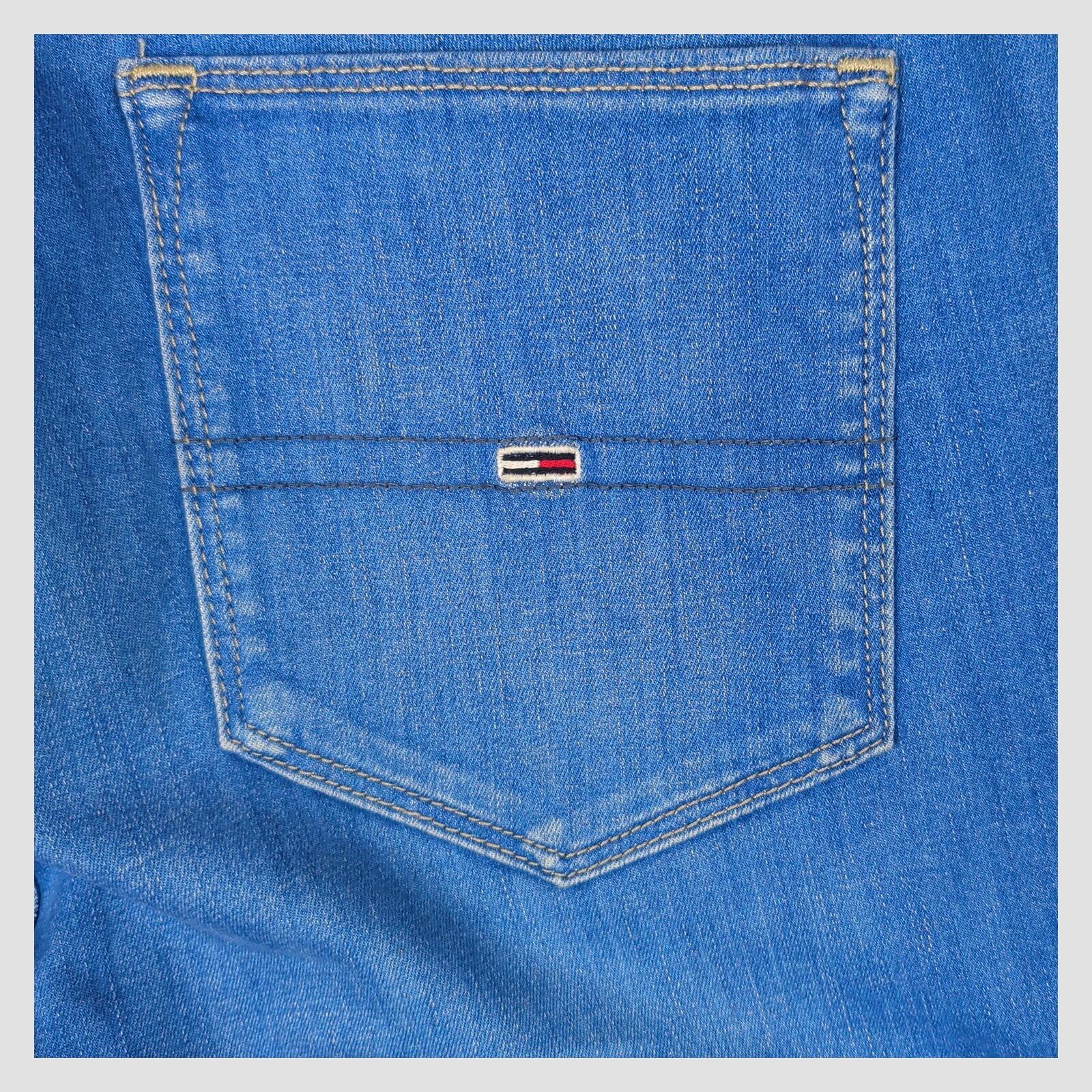 tommy jeans womens blue sylvia high rise super skinny ankle jeans w29 l30 by Tommy Hilfiger – JEANS | RewearableUK