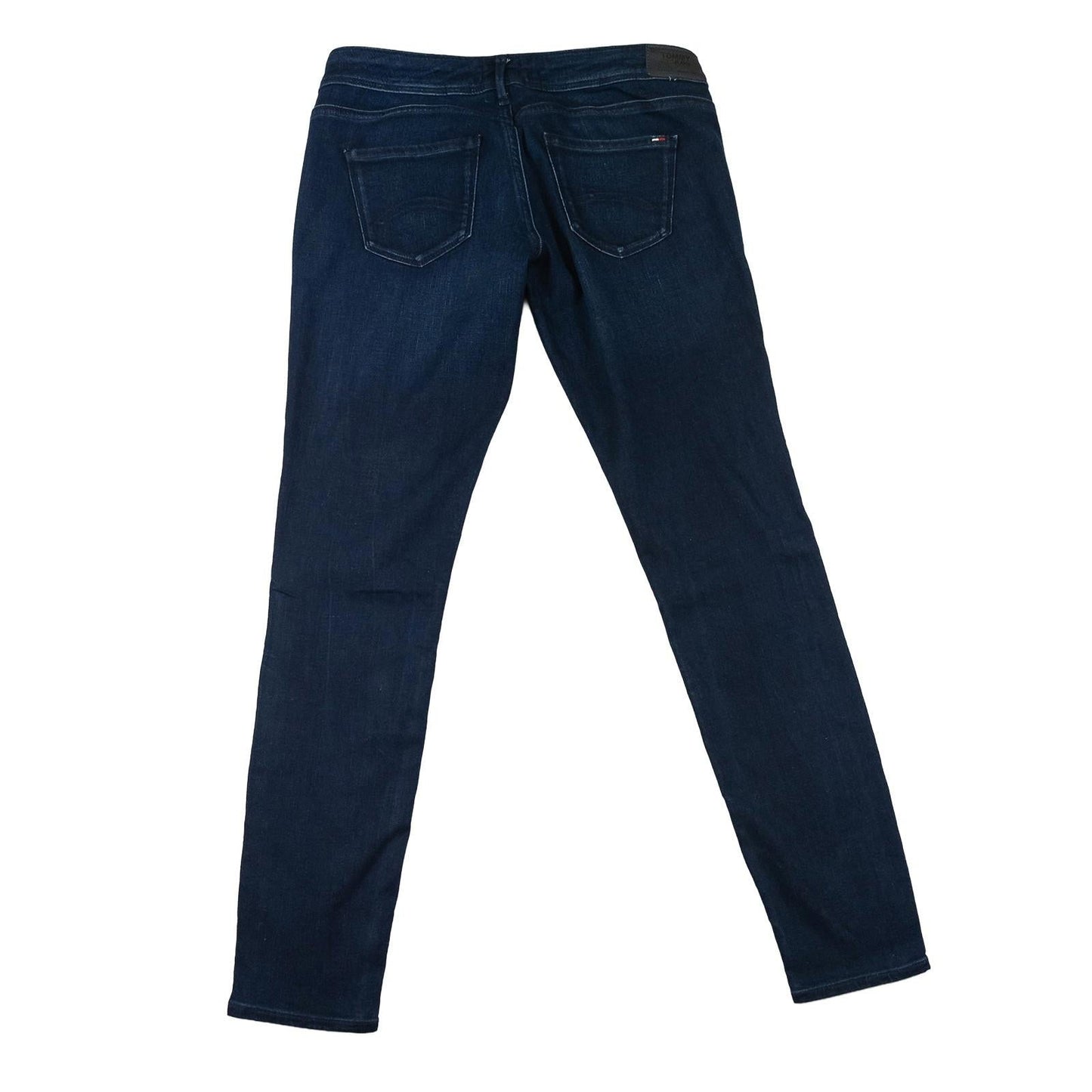 Tommy Jeans Women's Natalie Skinny Jeans W28 L32 Ultra Low Rise Dark Blue Stretc by Tommy Hilfiger – | RewearableUK