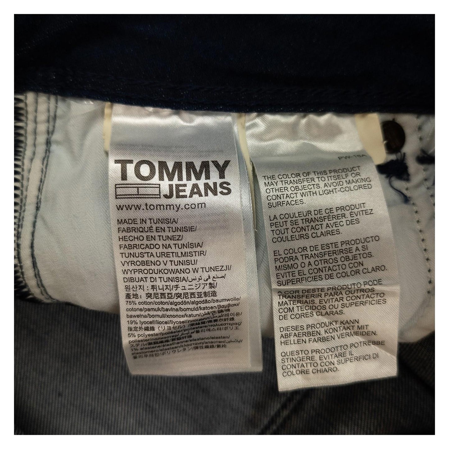 Tommy Jeans Women's Natalie Skinny Jeans W28 L32 Ultra Low Rise Dark Blue Stretc by Tommy Hilfiger – | RewearableUK