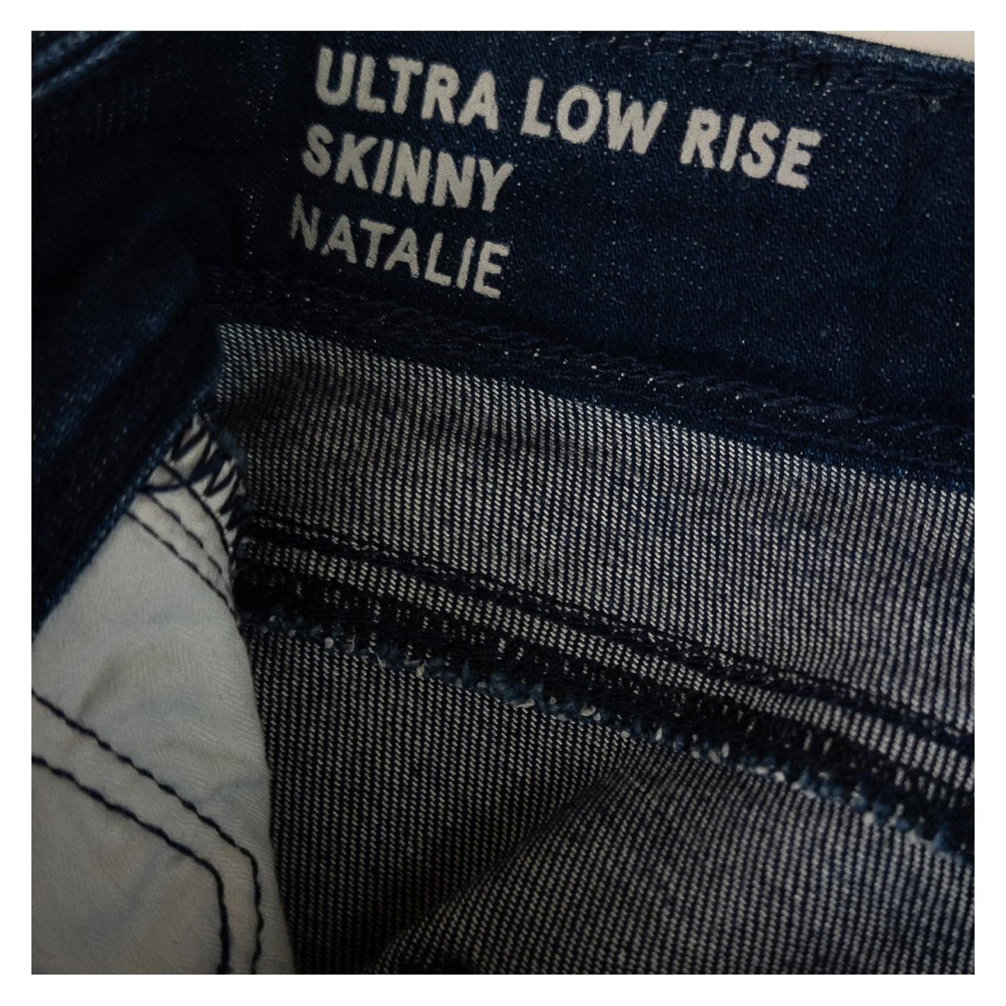 Tommy Jeans Women's Natalie Skinny Jeans W28 L32 Ultra Low Rise Dark Blue Stretc by Tommy Hilfiger – | RewearableUK