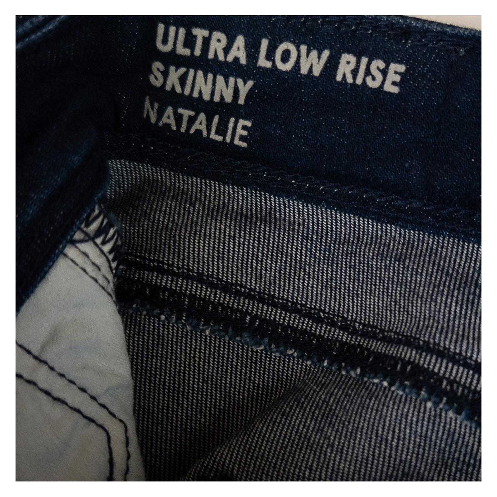 Tommy Jeans Women's Natalie Skinny Jeans W28 L32 Ultra Low Rise Dark Blue Stretc by Tommy Hilfiger – | RewearableUK