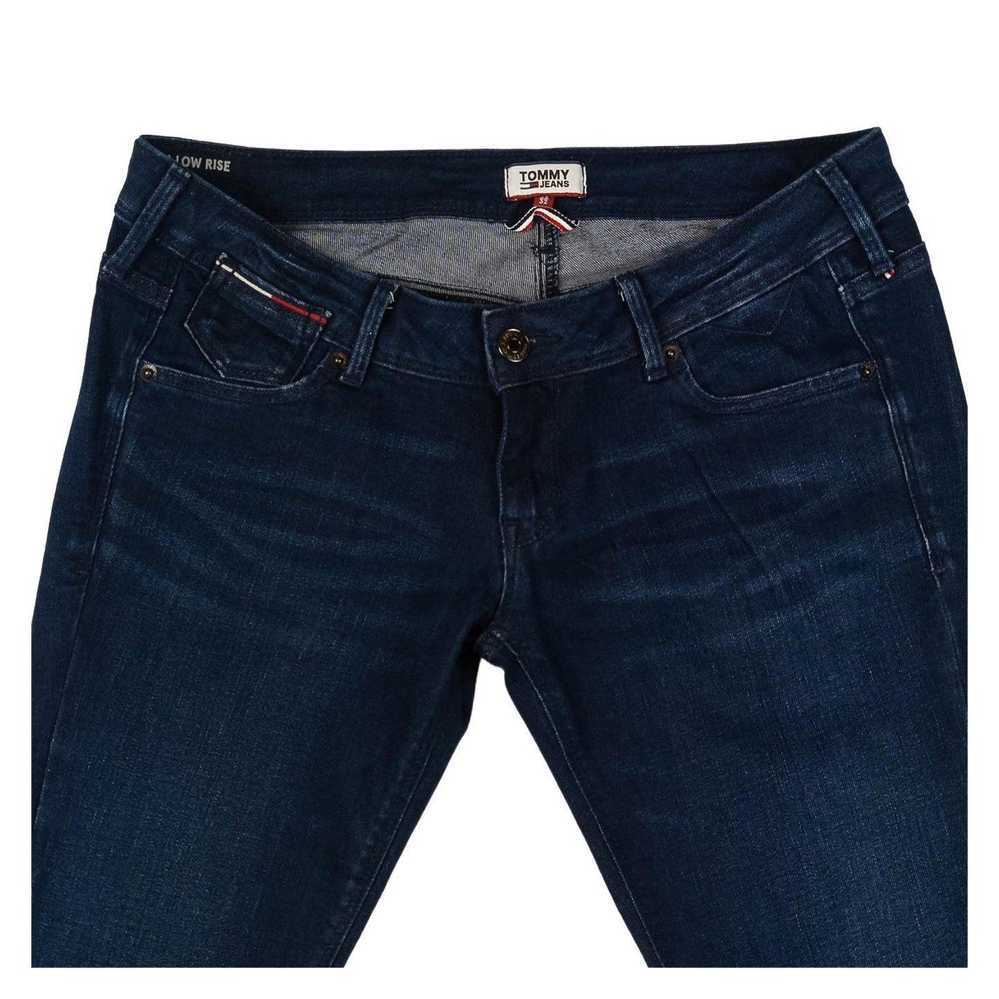 Tommy Jeans Women's Natalie Skinny Jeans W28 L32 Ultra Low Rise Dark Blue Stretc by Tommy Hilfiger – | RewearableUK