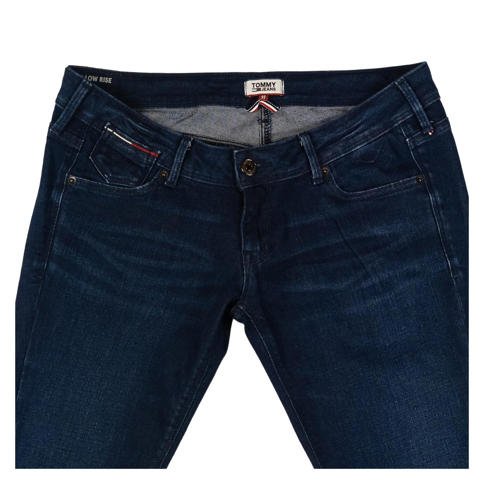 Tommy Jeans Women's Natalie Skinny Jeans W28 L32 Ultra Low Rise Dark Blue Stretc by Tommy Hilfiger – | RewearableUK