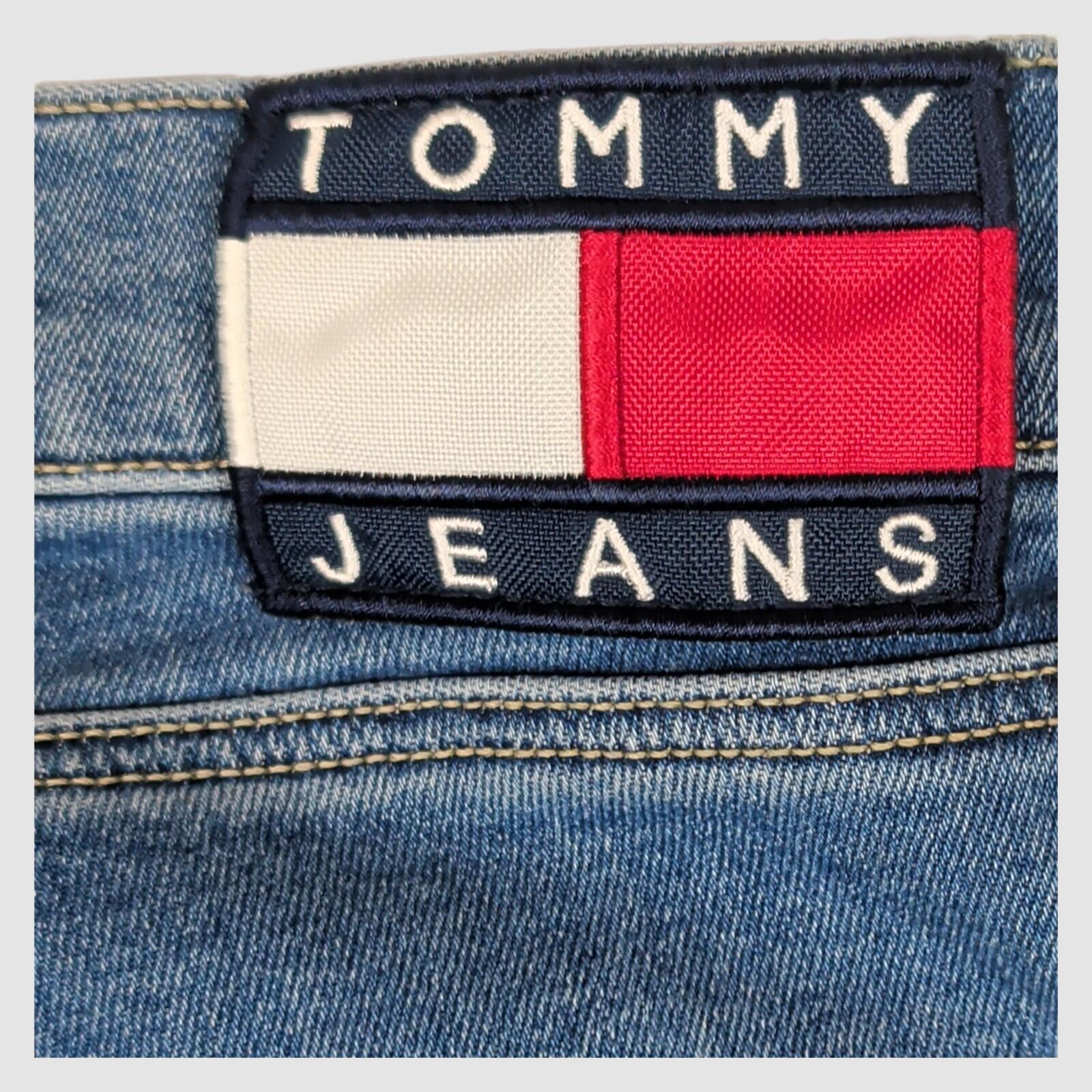 Tommy Jeans Womens Sylvia High Rise Super Skinny Blue Jeans W28 L30 by Tommy Hilfiger – JEANS | RewearableUK