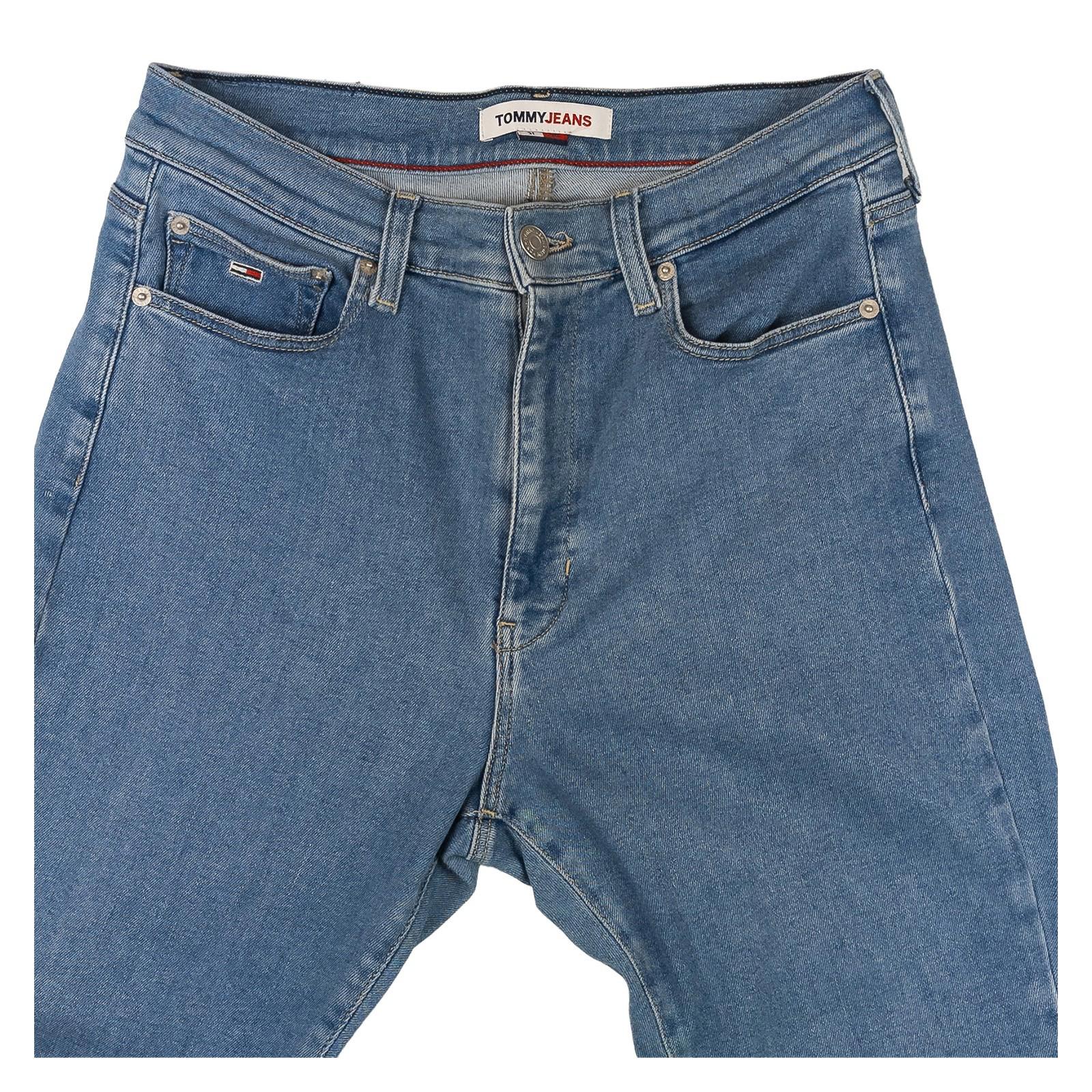 Tommy Jeans Women's Sylvia High Rise Super Skinny W31 L30 Blue Stretch Denim by Tommy Hilfiger – | RewearableUK