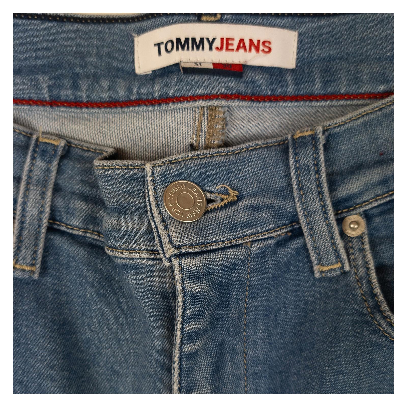 Tommy Jeans Women's Sylvia High Rise Super Skinny W31 L30 Blue Stretch Denim by Tommy Hilfiger – | RewearableUK