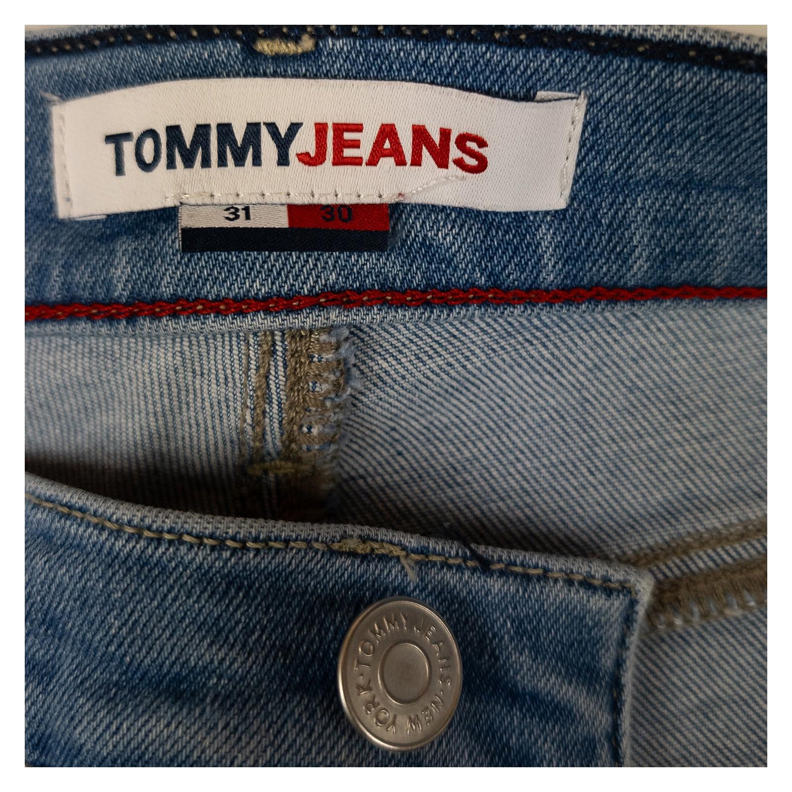 Tommy Jeans Women's Sylvia High Rise Super Skinny W31 L30 Blue Stretch Denim by Tommy Hilfiger – | RewearableUK