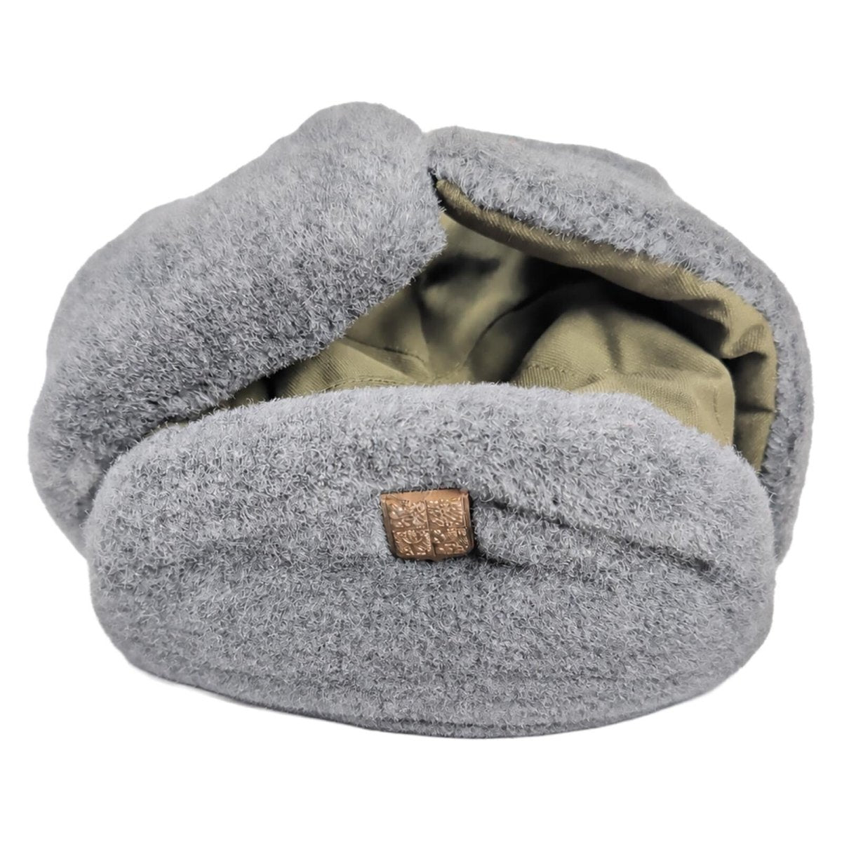 Tonak Czech Republic Ushanka Winter Hat 54-56 Grey Ear Flap Military Cap – product photo 1 | RewearableUK