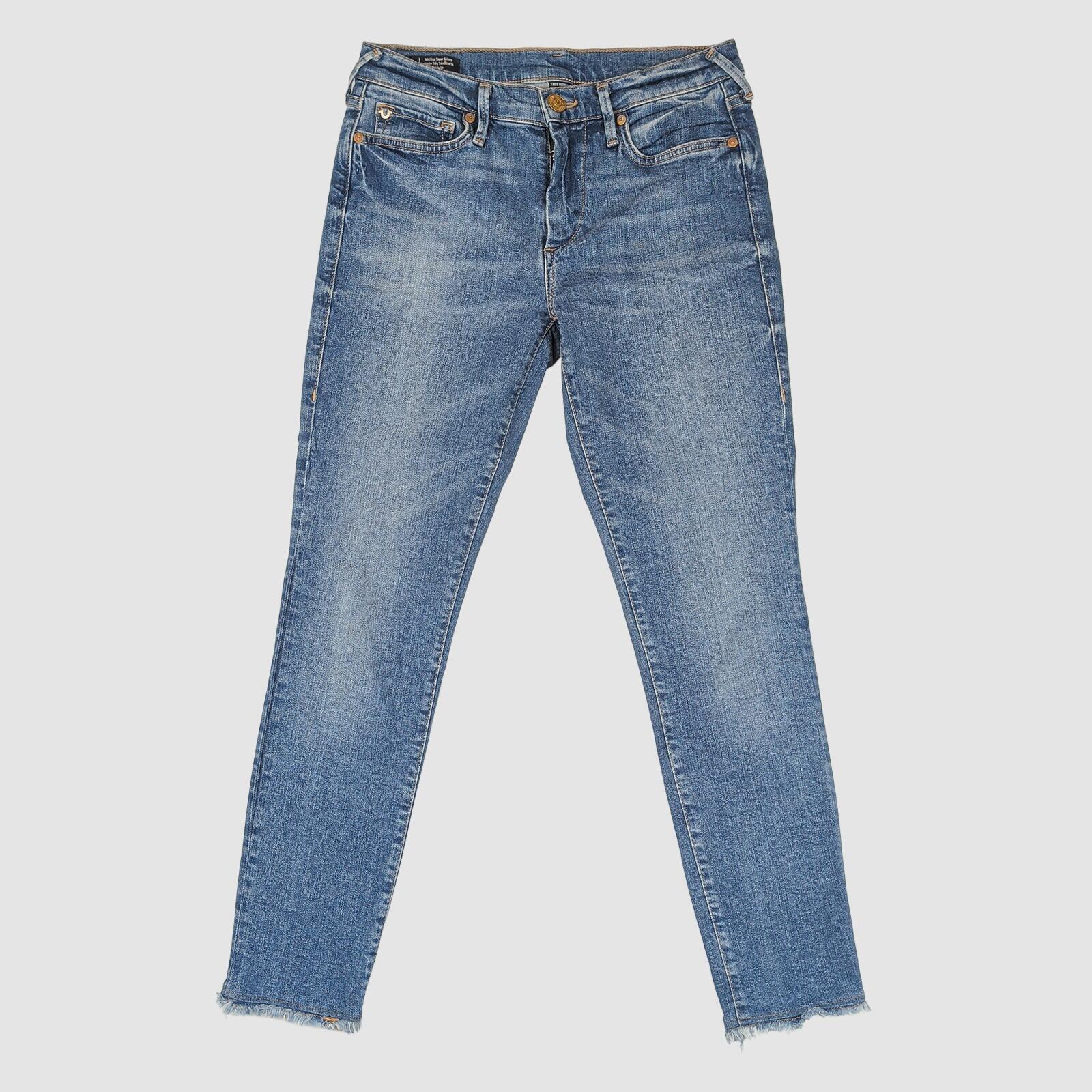 True Religion Halle Super Skinny Jeans Blue Mid Rise Size 28 Womens by True Religion – JEANS | RewearableUK
