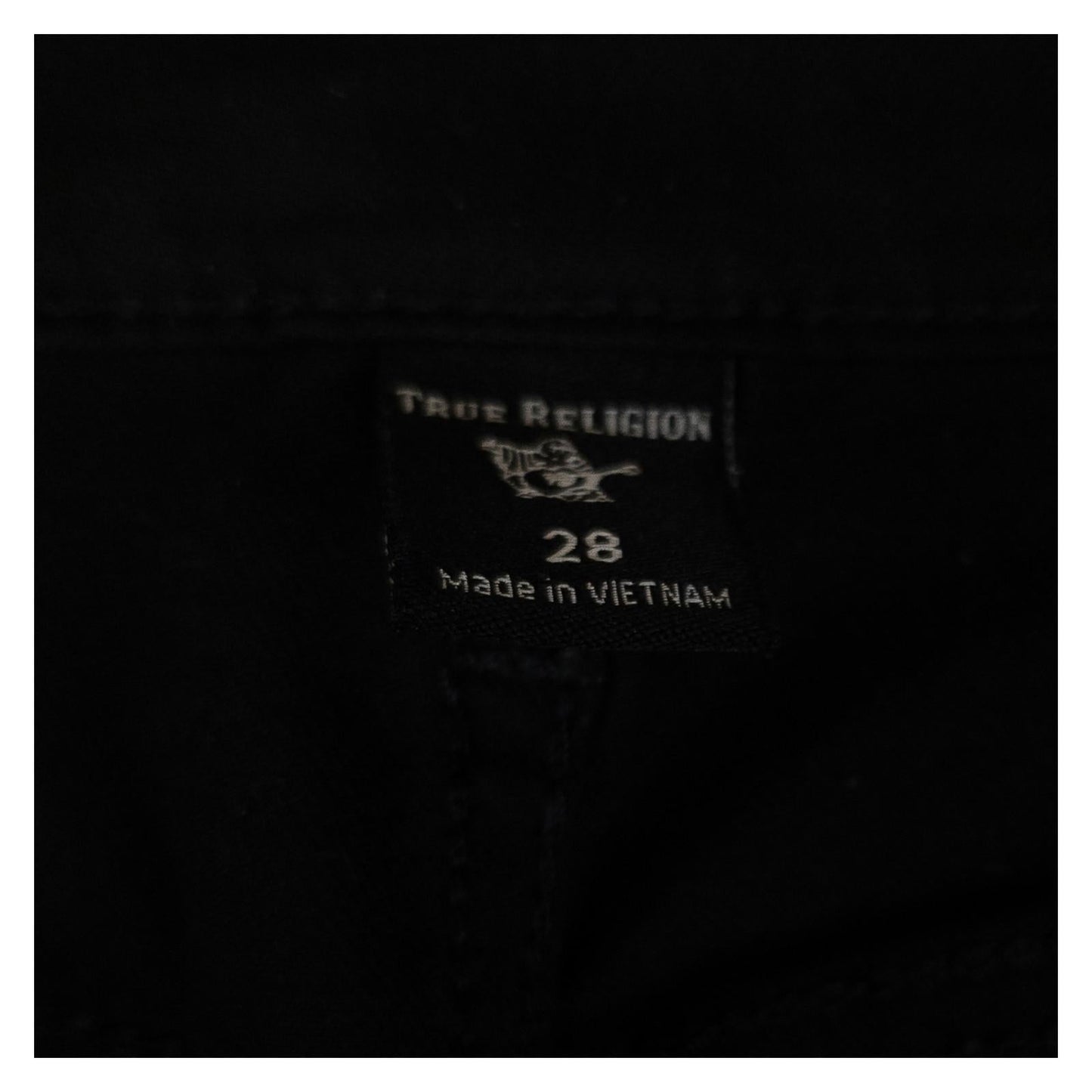 True Religion Men's Rocco Relaxed Skinny Jeans Size 28 Jet Black Modal UNWORN by True Religion – | RewearableUK