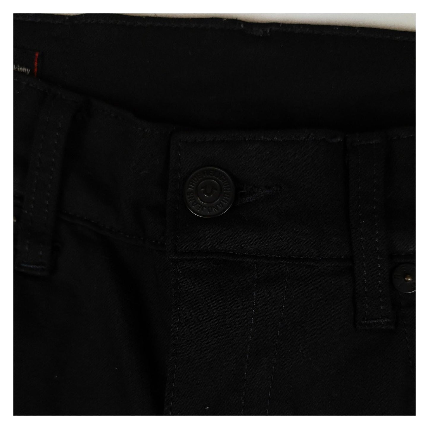 True Religion Men's Rocco Relaxed Skinny Jeans Size 28 Jet Black Modal UNWORN by True Religion – | RewearableUK