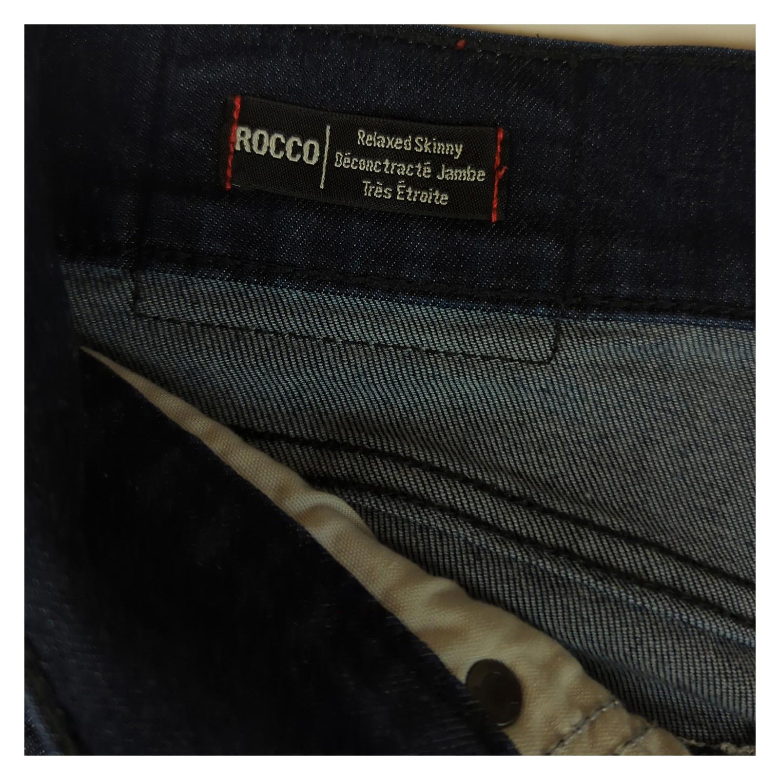 True Religion True Religion Rocco Mens Relaxed Skinny Jeans Size W28 Blue Denim Casual Fit JEANS RewearableUK