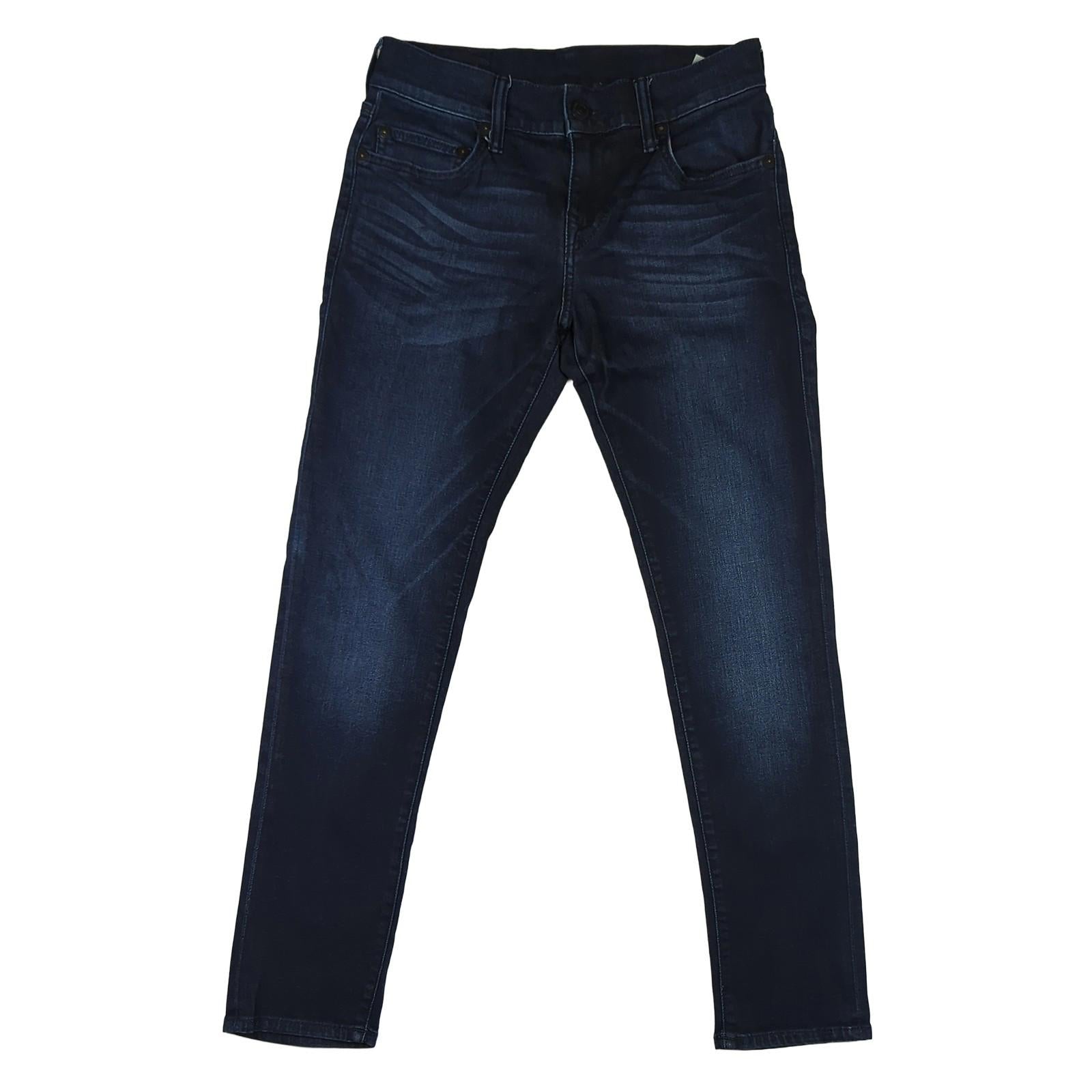 True Religion True Religion Rocco Mens Relaxed Skinny Jeans Size W28 Blue Denim Casual Fit JEANS RewearableUK