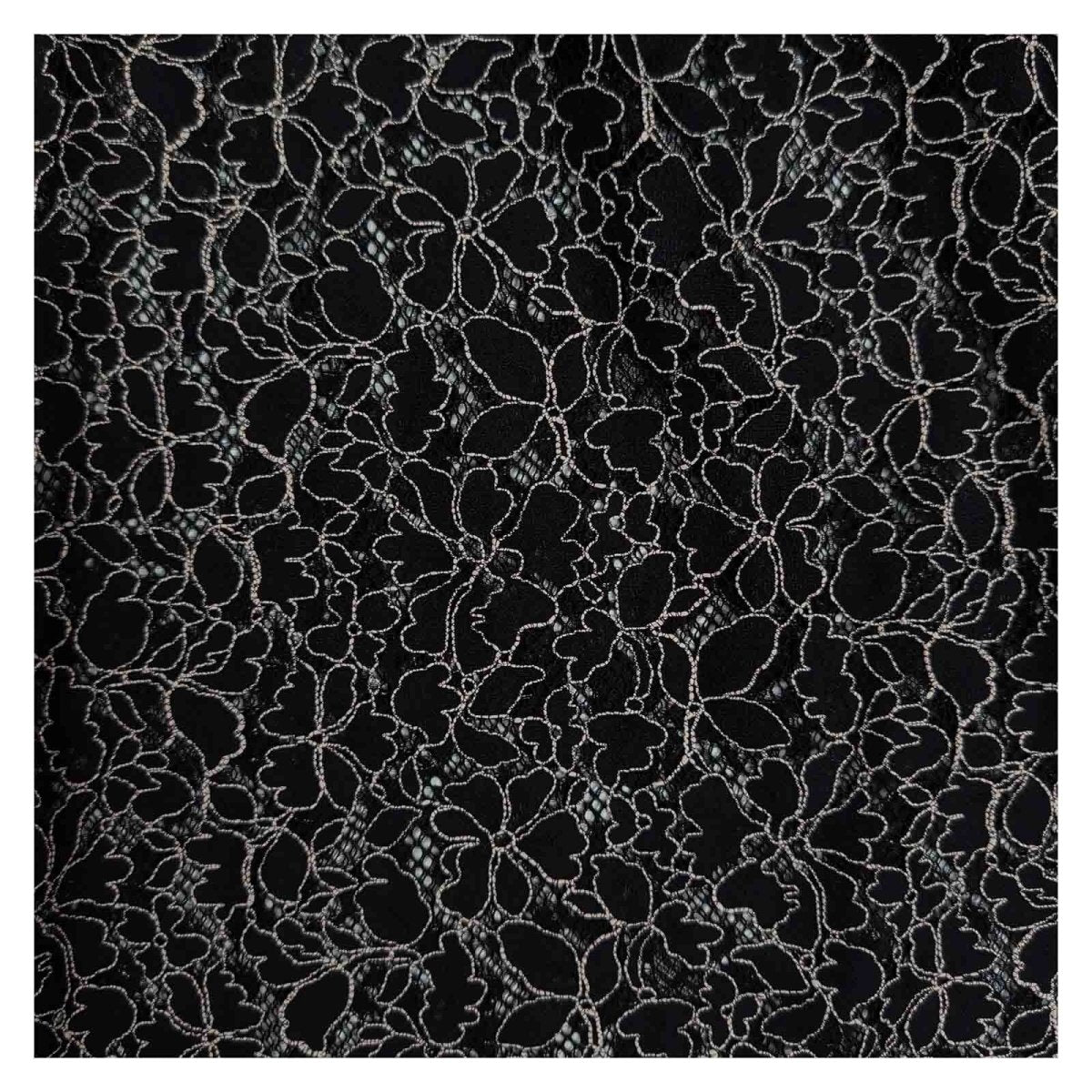 Trussardi Jeans Women's Black Floral Lace Top M Gold Trim Long Sleeve – product photo 2 | RewearableUK