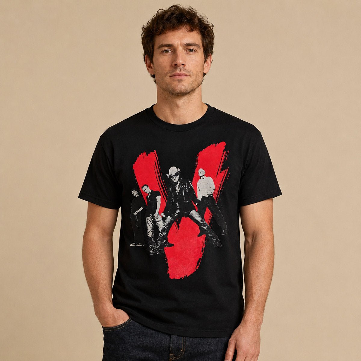 U2 Vertigo 2005 Tour T-Shirt L Black Murina USA – product photo 1 | RewearableUK