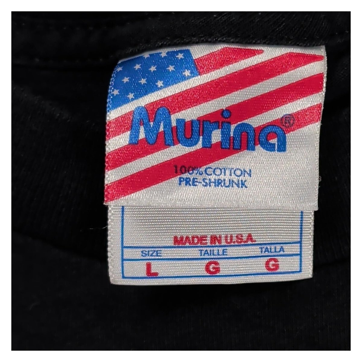 U2 Vertigo 2005 Tour T-Shirt L Black Murina USA Vintage Y2K Concert Band Tee – product photo 5 | RewearableUK