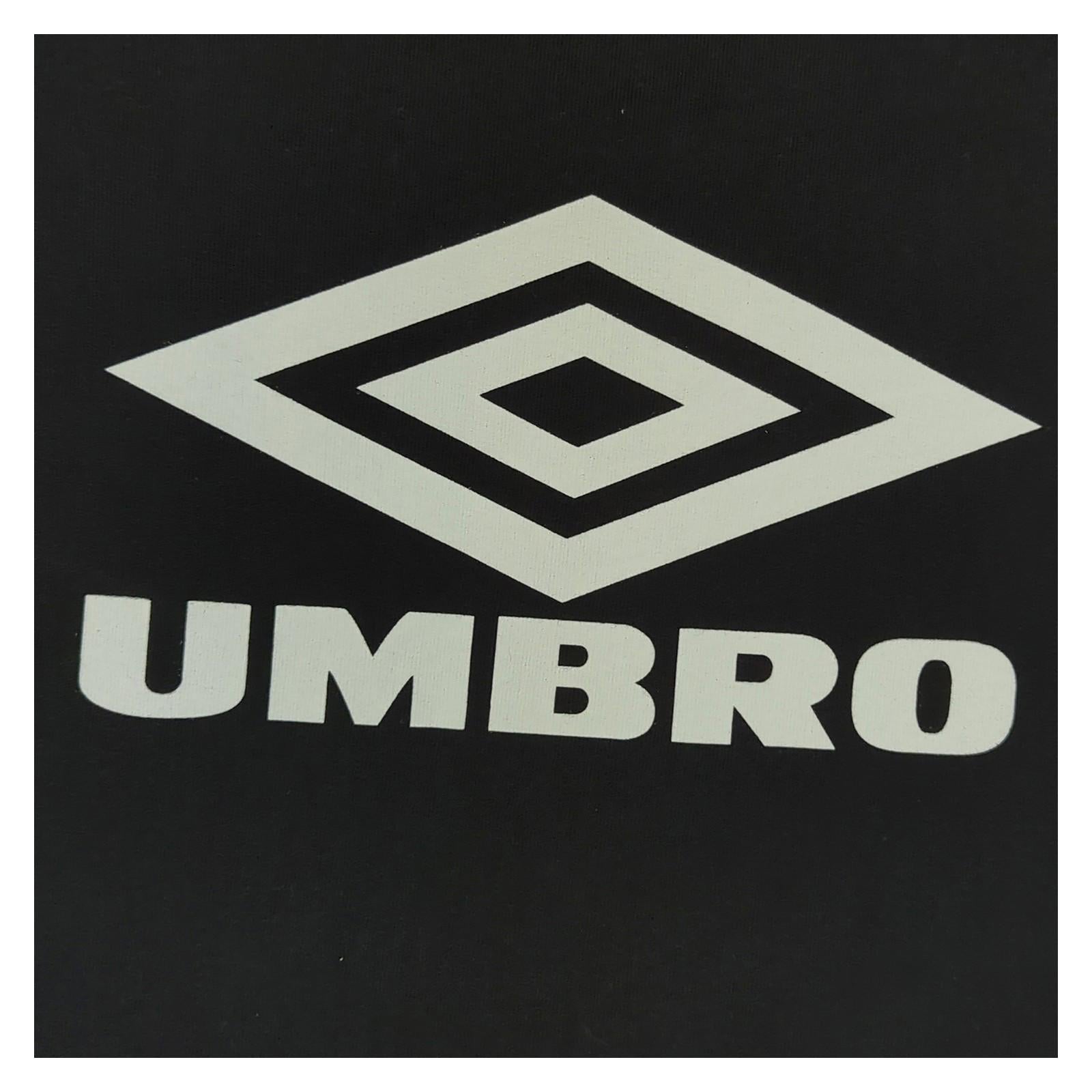 Umbro Umbro Womens Cropped Sweatshirt Size S Small Black Jumper Pullover Long Sleeve Sweater & Hoodie RewearableUK