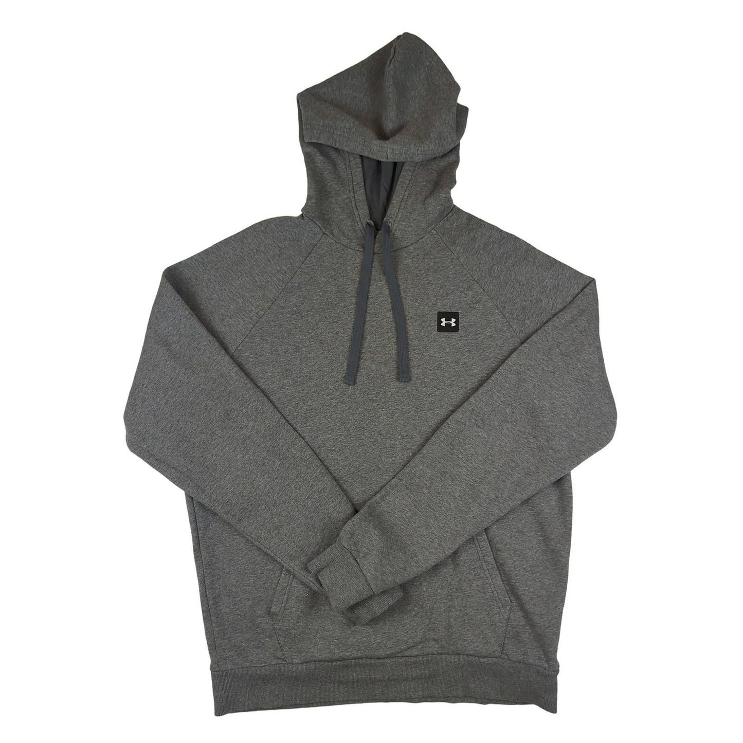 Under Armour Under Armour Mens Hoodie Size L Large Grey Pullover Jumper Long Sleeve Hooded To Sweater & Hoodie RewearableUK