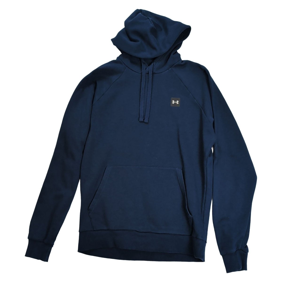 Under Armour Men's Hoodie Small Navy Blue Logo Cotton – product photo 2 | RewearableUK