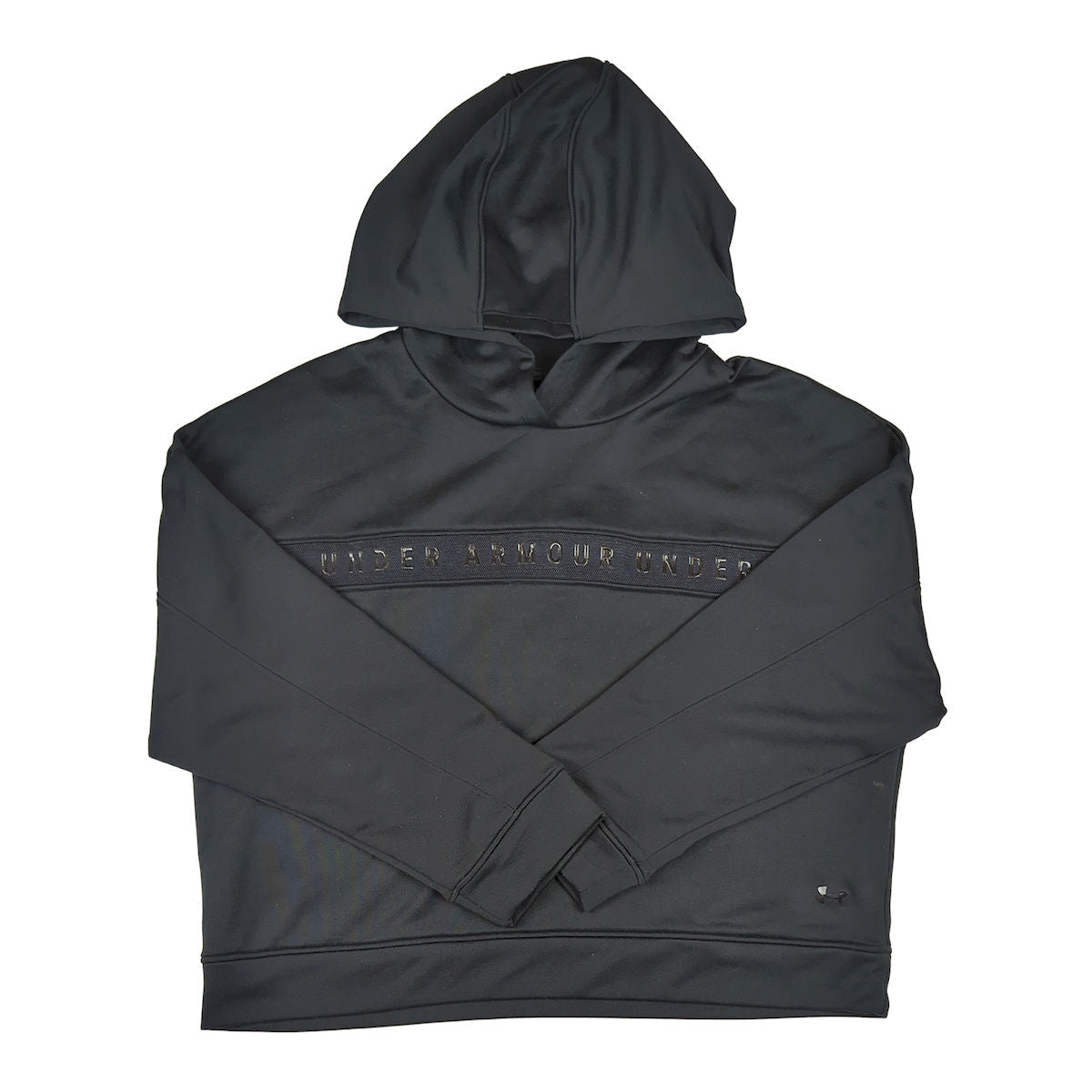 Under Armour Men's Pullover Hoodie in Black | Size M by Under Armour – Sweater & Hoodie | RewearableUK