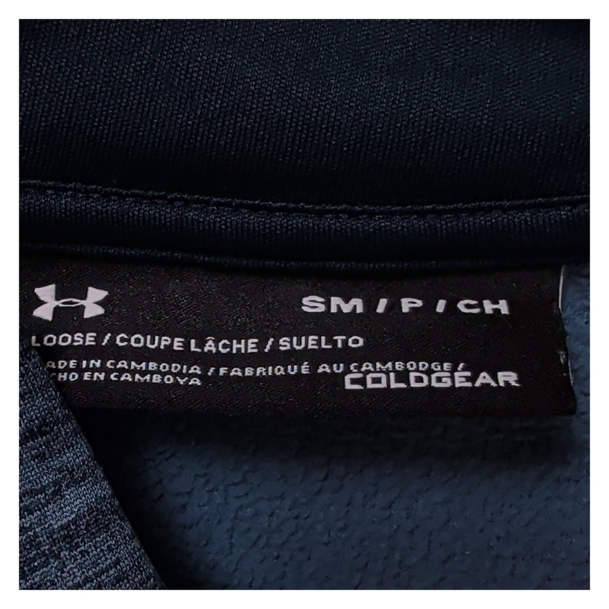 Under Armour Men's Sportswear 1/4 Zip Pullover S Navy Blue Polyester – product photo 5 | RewearableUK