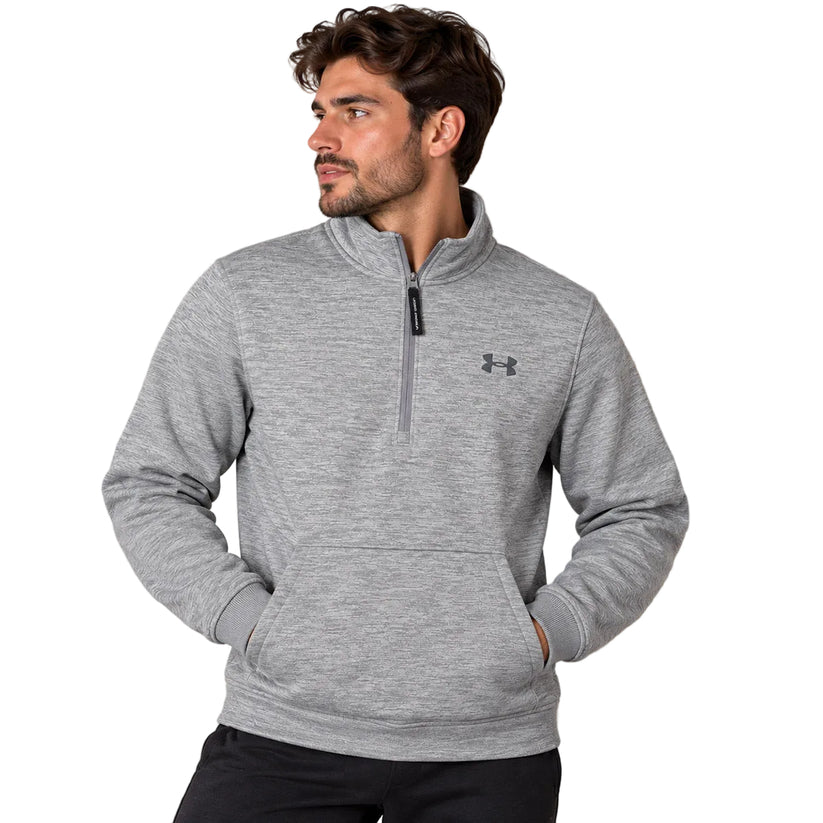 Under Armour Quarter Zip Top S Light Grey – Quarter Zip Top product photo 1 | RewearableUK