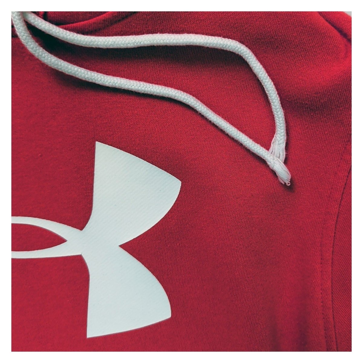 Under Armour Women's Hoodie SM Red Graphic Logo – product photo 3 | RewearableUK