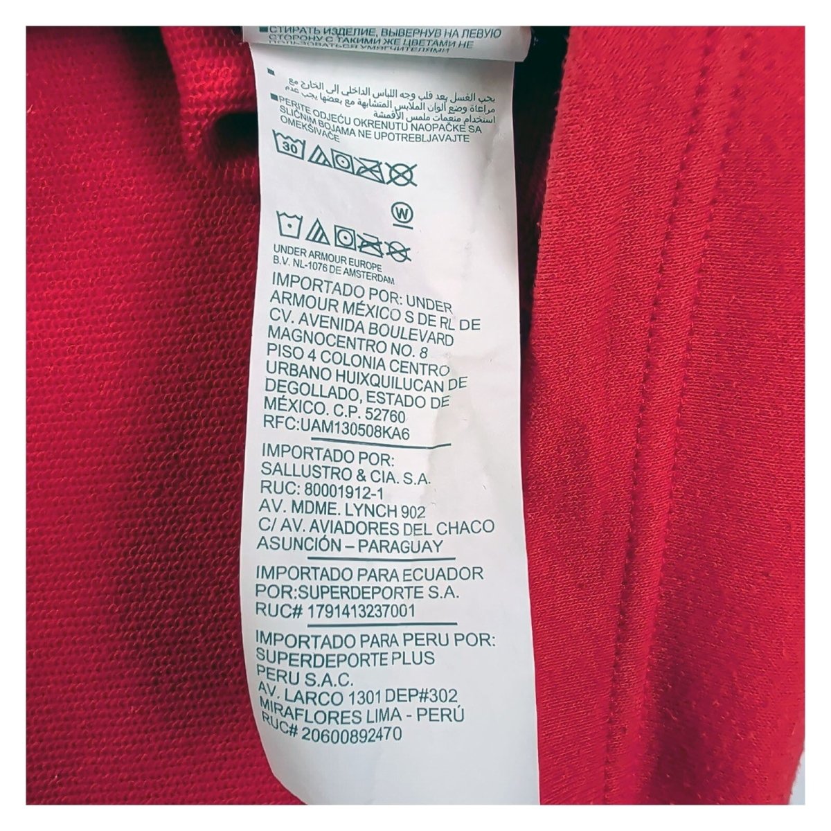 Under Armour Women's Hoodie SM Red Graphic Logo – product photo 8 | RewearableUK