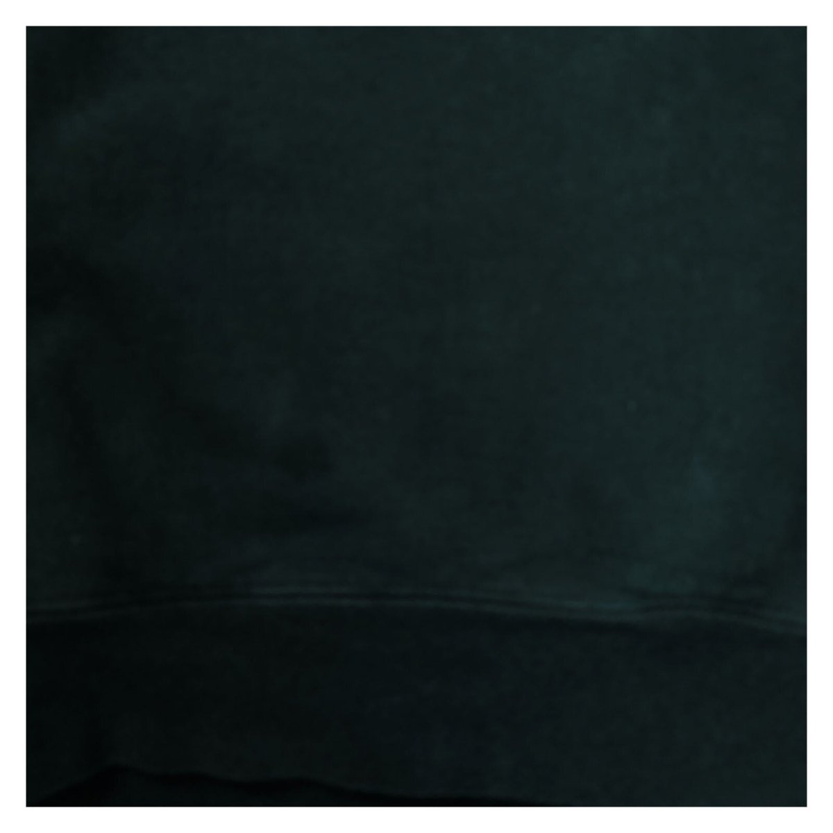 Unisex Hoodie M Dark Green Plain Cotton Blend Drawstring Hooded Sweatshirt – product photo 3 | RewearableUK