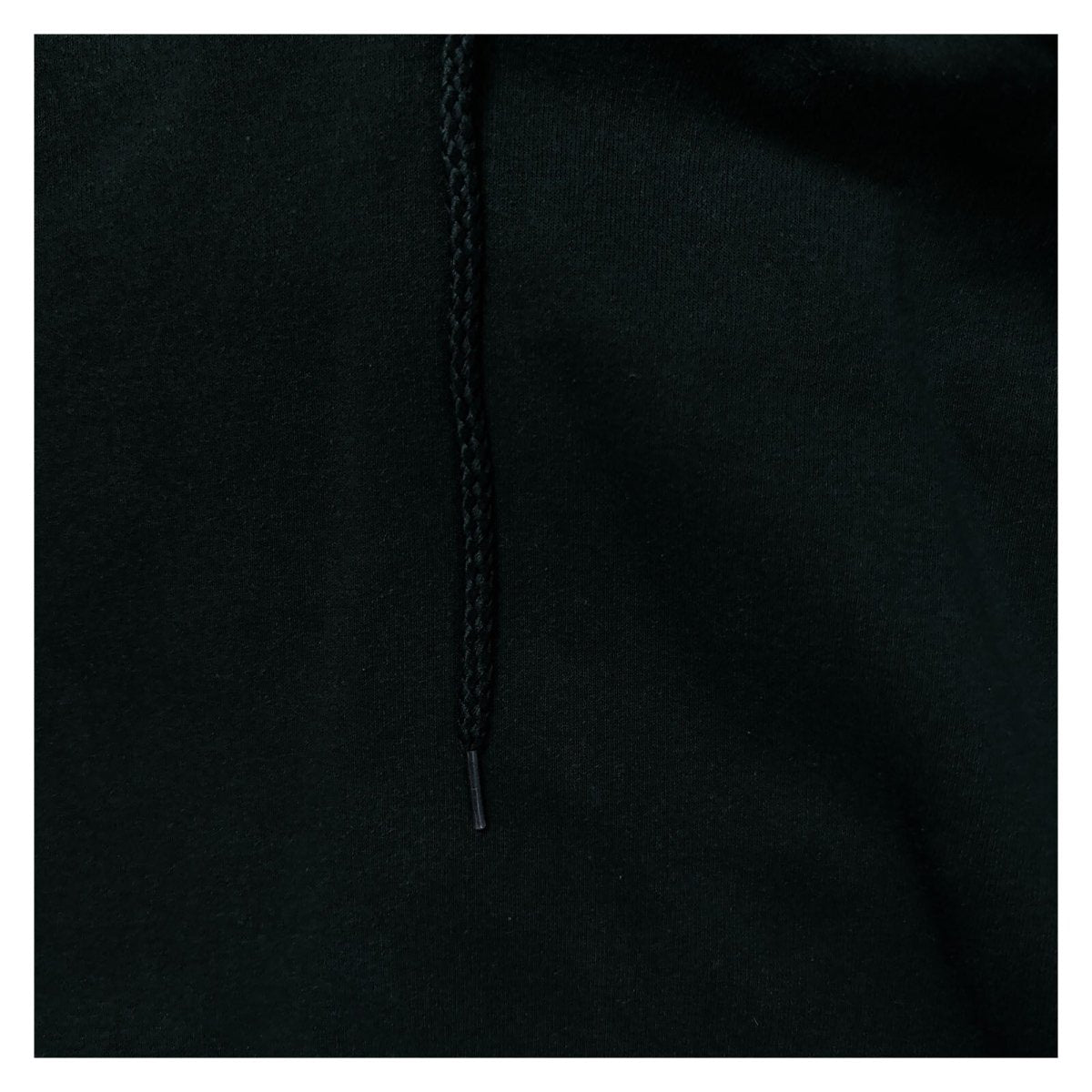 Unisex Hoodie M Dark Green Plain Cotton Blend Drawstring Hooded Sweatshirt – product photo 4 | RewearableUK
