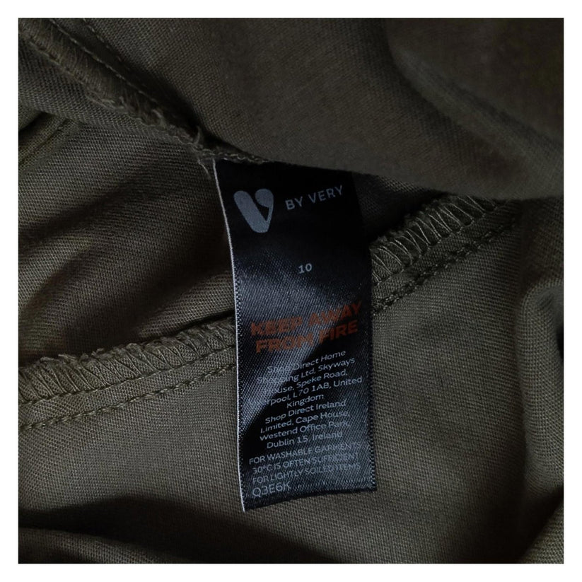 V by Very Camo Cargo Trousers Womens Size 10 Cuffed Joggers Woodland by Very – | RewearableUK