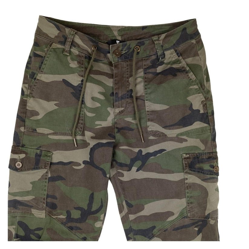 V by Very Camo Cargo Trousers Womens Size 10 Cuffed Joggers Woodland by Very – | RewearableUK